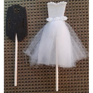 Cake Toppers Wedding costume 10 cm